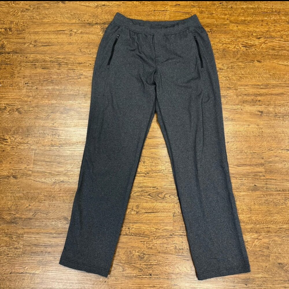 Lululemon Gray Discipline Performance Workout Sweat Pants Trousers Men's L 32x33